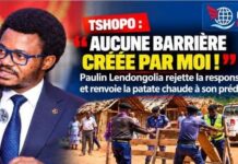 Tshopo : « Aucune barrière créée par moi.», Paulin Lendongolia rejette la responsabilité et renvoie la patate chaude à son prédécesseur